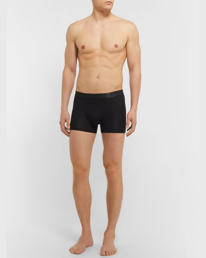BLACK BOXER BRIEF